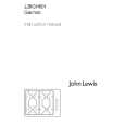 JOHN LEWIS JLBIGH601 Owners Manual