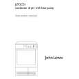 JOHN LEWIS JTDC01 Owners Manual