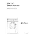 JOHN LEWIS JLWD1404 Owners Manual