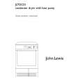 JOHN LEWIS JLTDC01 Owners Manual